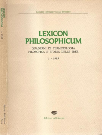 Lexicon philosophicum