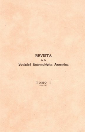 Revista de la Sociedad entomologica argentina
