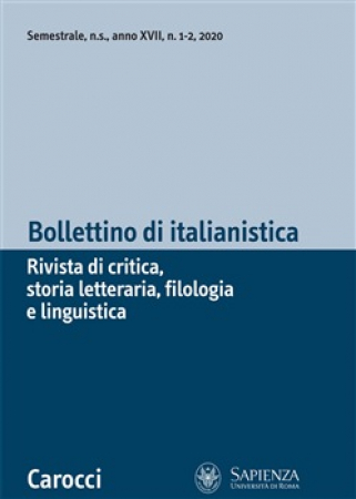 Bollettino di italianistica