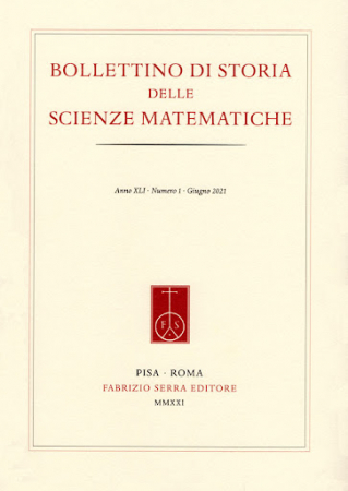 Bollettino di storia delle scienze matematiche