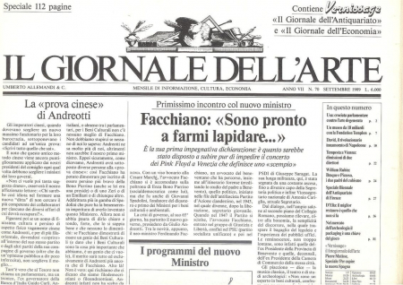 Il giornale dell'arte