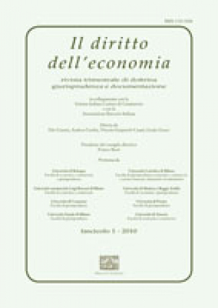 Il diritto dell'economia
