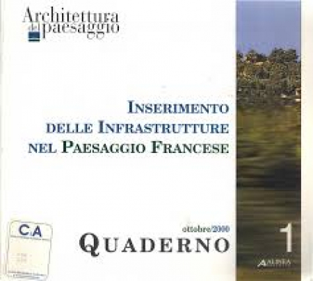 Architettura del paesaggio. Quaderno