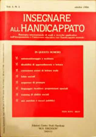 Insegnare all'handicappato