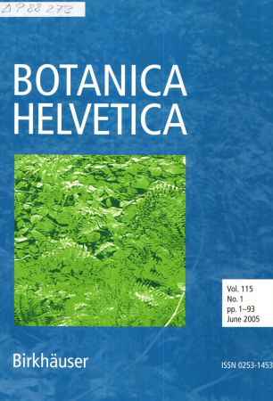 Botanica helvetica