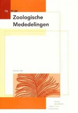 Zoologische mededelingen