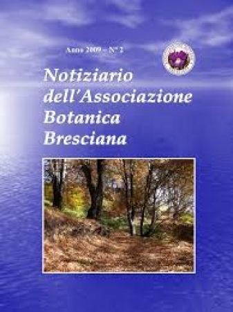 Notiziario dell'Associazione botanica bresciana