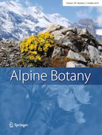 Alpine botany