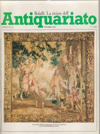 Bolaffi, la rivista dell'antiquariato