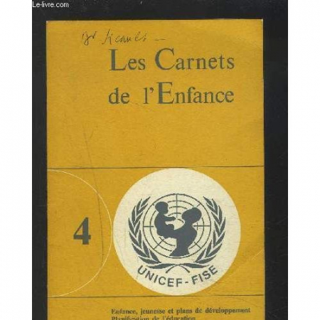 Les carnets de l'enfance