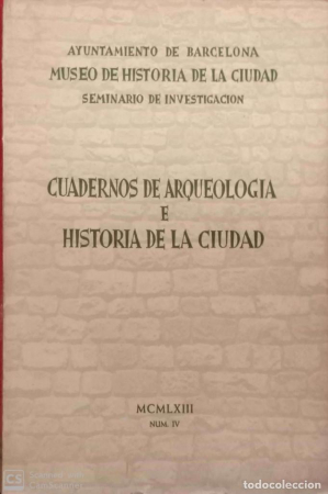 Cuadernos de arqueologia e historia de la ciudad