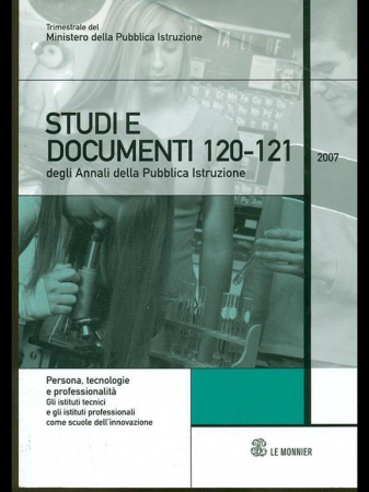 Studi e documenti degli Annali della Pubblica istruzione