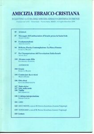 Amicizia ebraico-cristiana