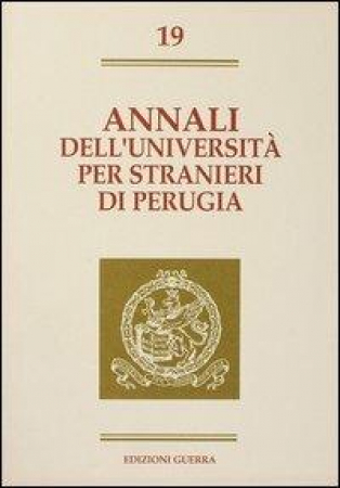 Annali dell'Università per stranieri di Perugia