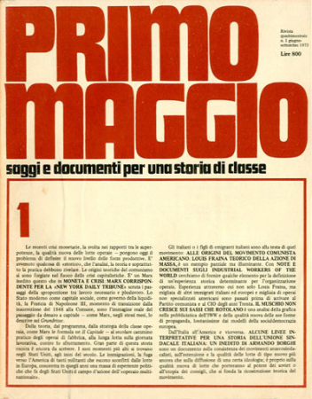 Primo maggio