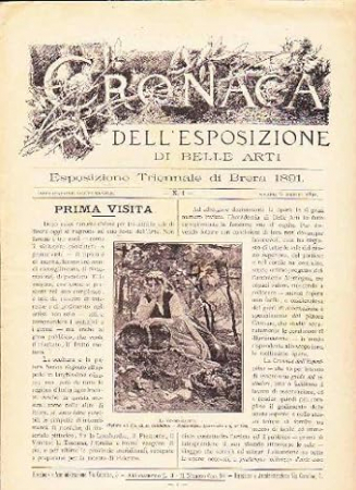 Cronaca dell'Esposizione di belle arti, Esposizione triennale di Brera 1891