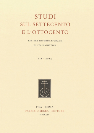 Studi sul Settecento e l'Ottocento