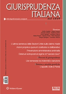 Giurisprudenza italiana