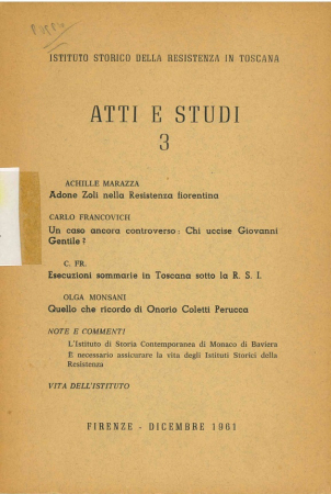 Atti e studi