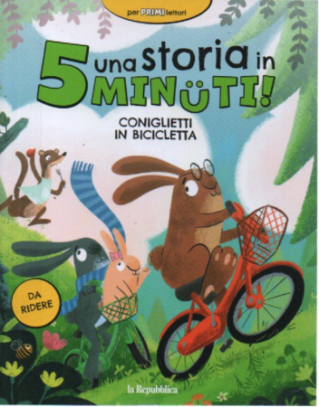 Coniglietti in bicicletta