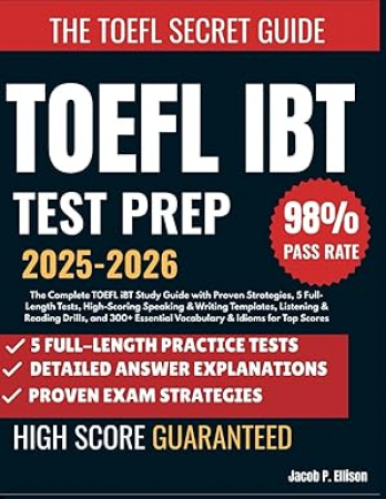 TOEFL iBT Test Prep 2025-2026