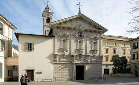 La chiesa di San Rocco a Lugano