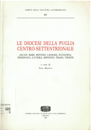 15: Le diocesi della Puglia centro-settentrionale