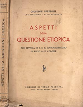 Aspetti della questione etiopica