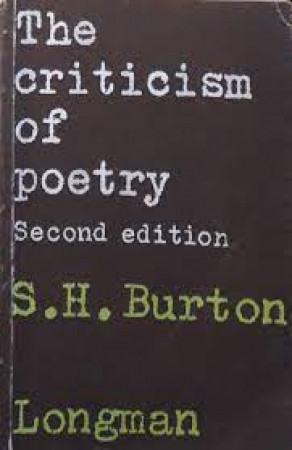 The criticism of poetry