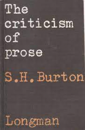 The criticism of prose