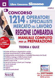 Concorso 1214 operatori e specialisti mercato del lavoro Regione Lombardia