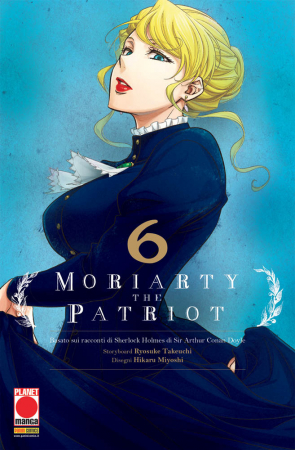 Moriarty the patriot : basato sui racconti di Sherlock Holmes di Sir Arthur Conan Doyle / storyboard Ryosuke Takeuchi ; disegni Hikaru Miyoshi. 6