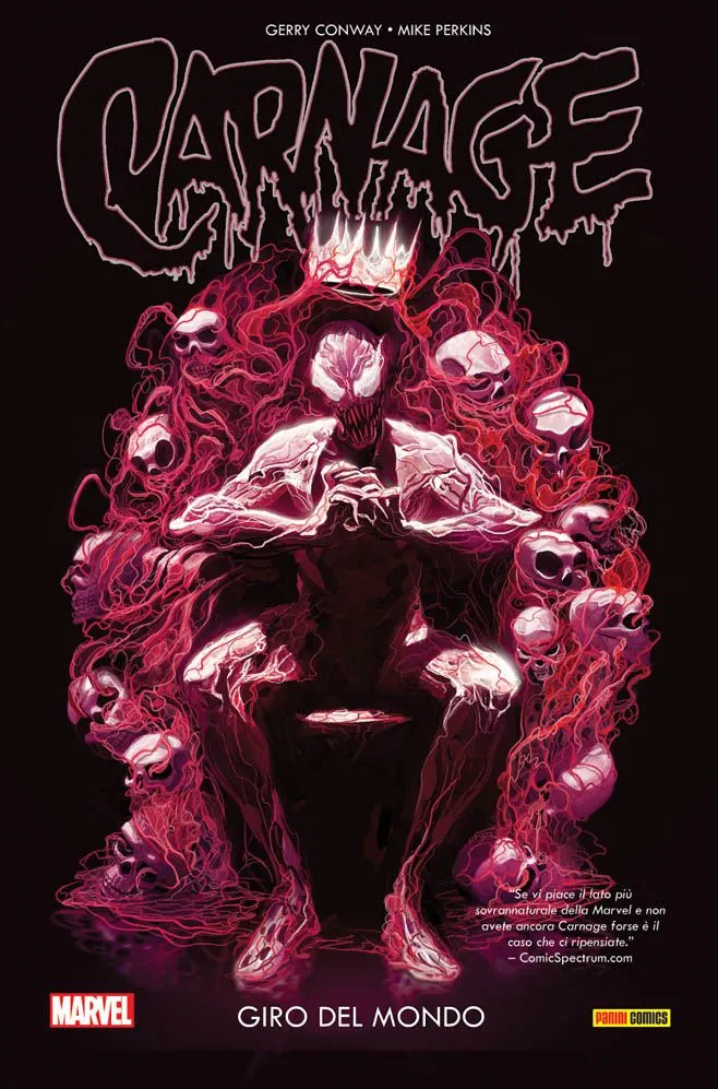 Carnage. [2], Giro del mondo