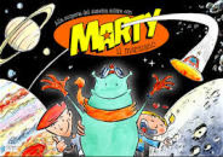 Alla scoperta del sistema solare con Marty, l'amico marziano