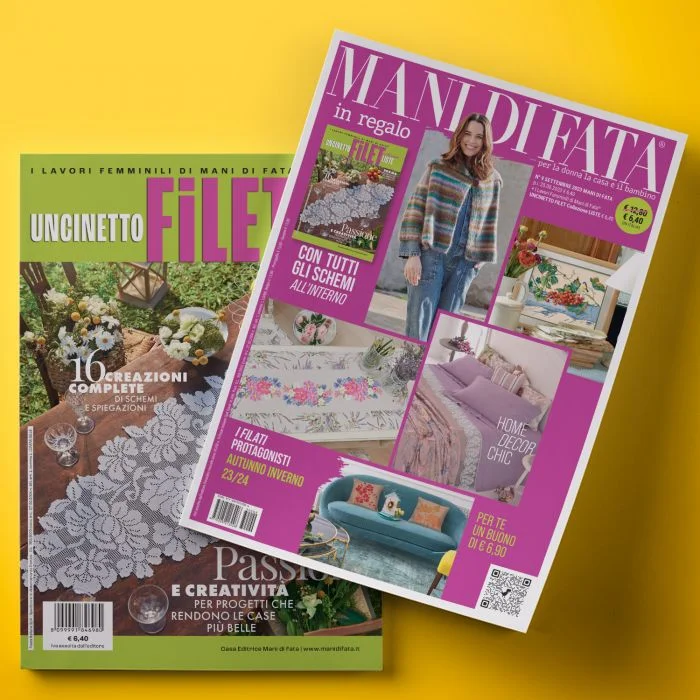 Collezione liste uncinetto filet