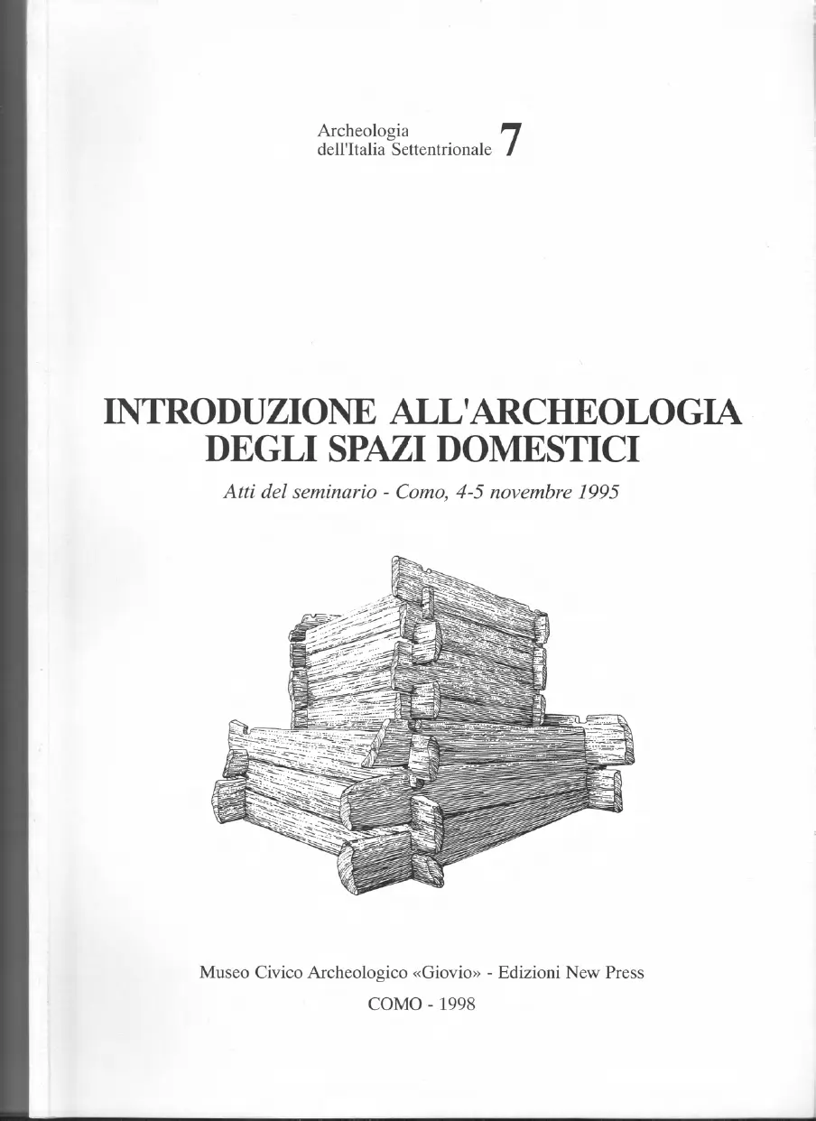 Introduzione all'archeologia degli spazi domestici
